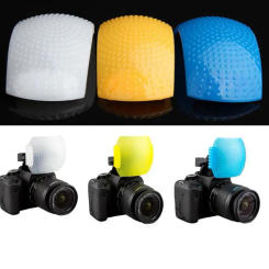 Three-color Soft Cover Adjustable Internal Flash Cover SLR Camera Flash Cover Internal Flash Cover Neutral