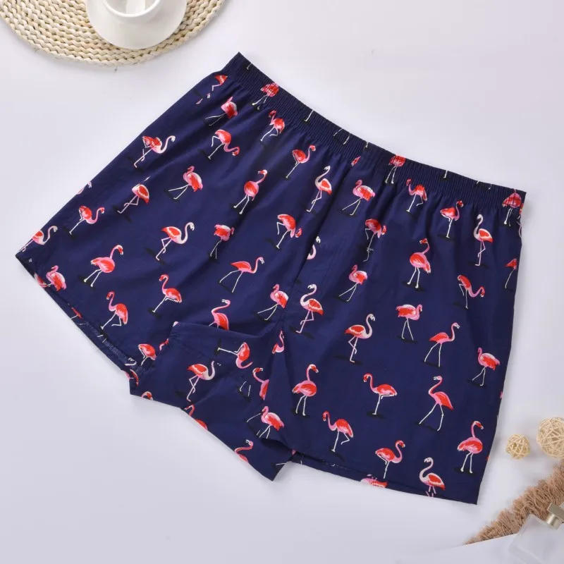 Description Picture 5 of itemMen Underwear Boxers Shorts Cotton Sleep Underpants High Quality Brands Short Printed Loose Comfortable Homewear Men's Panties