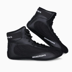 New Boxing and Wrestling Shoes for Men and Women High Top Training Shoes for Men Squat Gym Fitness Weightlifting Shoes ﻿