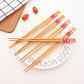 5Pairs Red Flower
