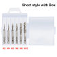 6pc Short Silver Set