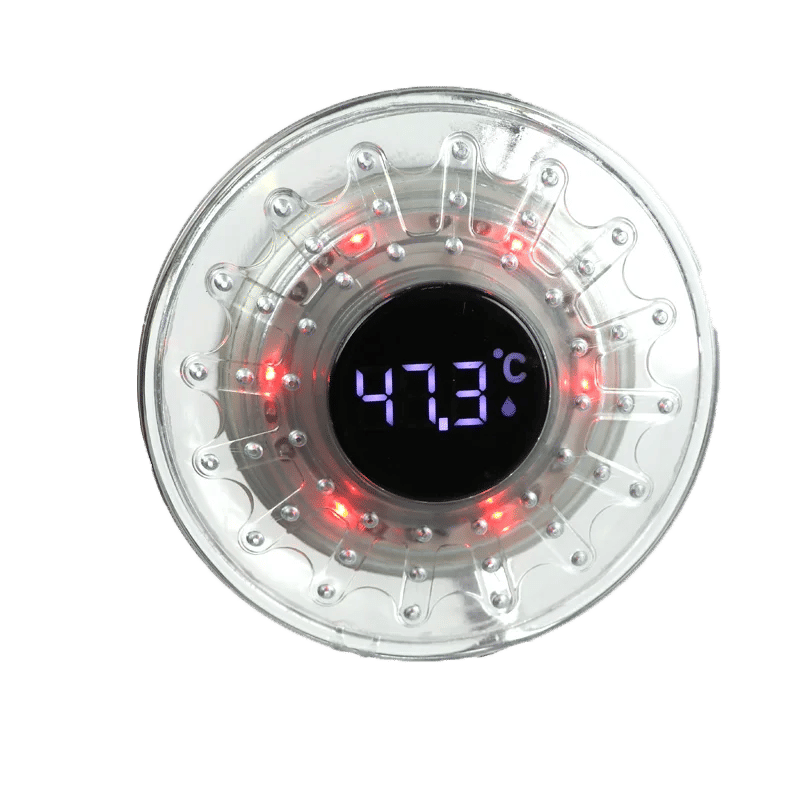 Description Picture 3 of itemTemperature Display Bathroom Color Lighted Showerhead