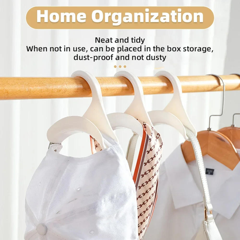 Description Picture 6 of itemMulti-purpose Bag Durable Bags Caps Hook Hanger Minimalist Reusable Hooks Rack Holder Wardrobe Hanger Arch Handbag Hanger Hook