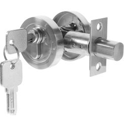 Door Gate Single Cylinder Deadbolt Stainless Steel Dead Bolt Door Knobs Exterior With Key Zinc Alloy Door Door Handle Black
