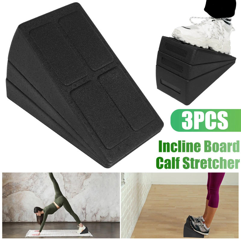 Description Picture 5 of item3/6Pc Squat Wedge Block Yoga Slanting Board For Calf Stretching Lightweight Adjustable Tilt Slanting Board Pilates Heel Stretche