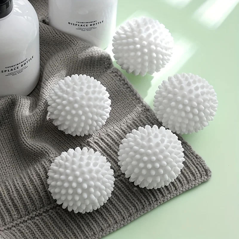 Description Picture 2 of itemLaundry Ball Reusable PVC Anti Wrap Fabric Softener Stain Removal Dryer Balls Washing Machine Cleaning Household Accessories