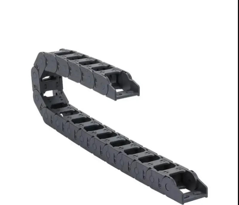 Description Picture 2 of item1m Transmission Chains Semi-enclosed and Openable Plastic Towline Nylon Cable Drag Chain Wire Carrier for Cnc Route