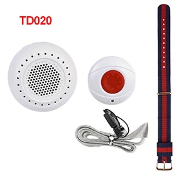 Description Picture 2 of itemRetekess Caregiver Pager Wireless SOS Call Button Nurse Call Alert Patient Help System for Home Elderly