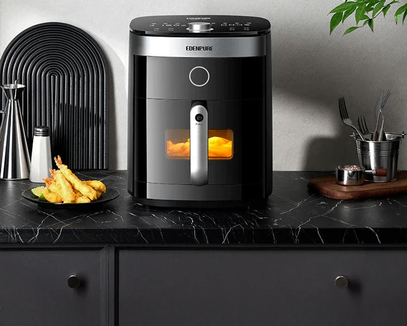 Description Picture 3 of itemVisual air fryer double heat source no-turn-over household oven integrated machine large capacity