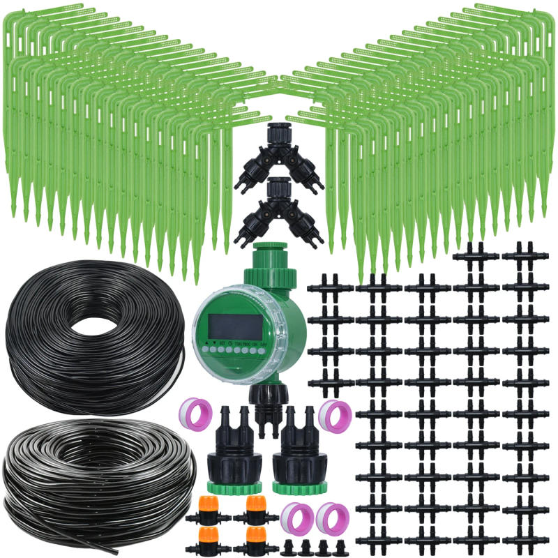 Description Picture 2 of itemKESLA Garden 4/7mm to 3/5mm Hose Automatic Watering Drip Irrigation System Kit Elbow Emitter Potted Plant Home Bonsai Greenhouse