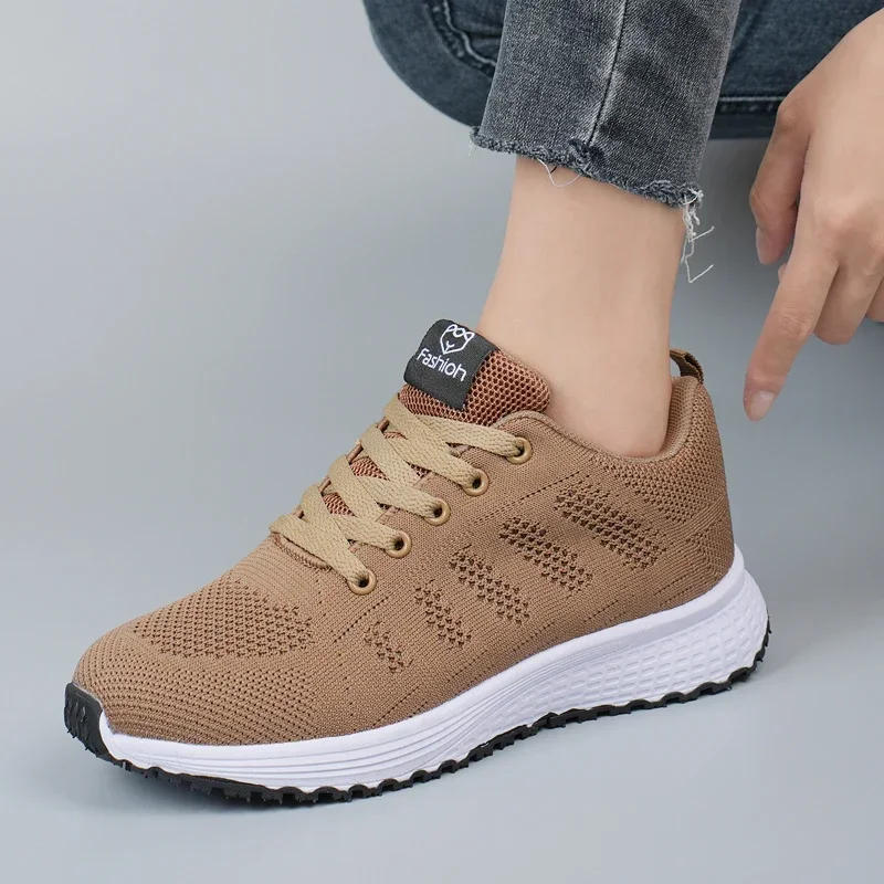 Description Picture 6 of itemWomen's Casual Sports Shoes with Flat Bottom Lightweight Breathable Mesh Black Running Shoes Fast Shipping Tennis for Men