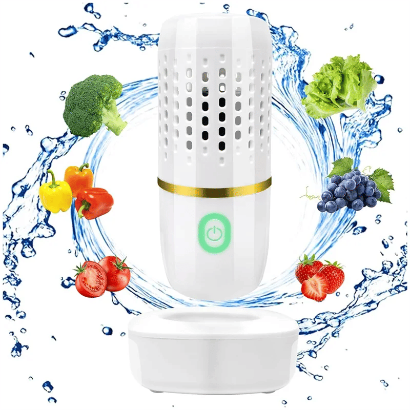 Description Picture 5 of itemB89B-Fruit Vegetable Washing Machine,Rechargeable Cleaning Machine For Vegetables And Fruits,Portable Mini Food Cleaner
