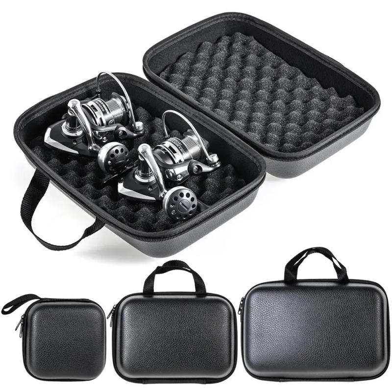 Description Picture 2 of itemFishing Reel Bag Shockproof Spinning Reel Protective Cover Fishing Tackle Storage Case For Spinning Trolling Reel