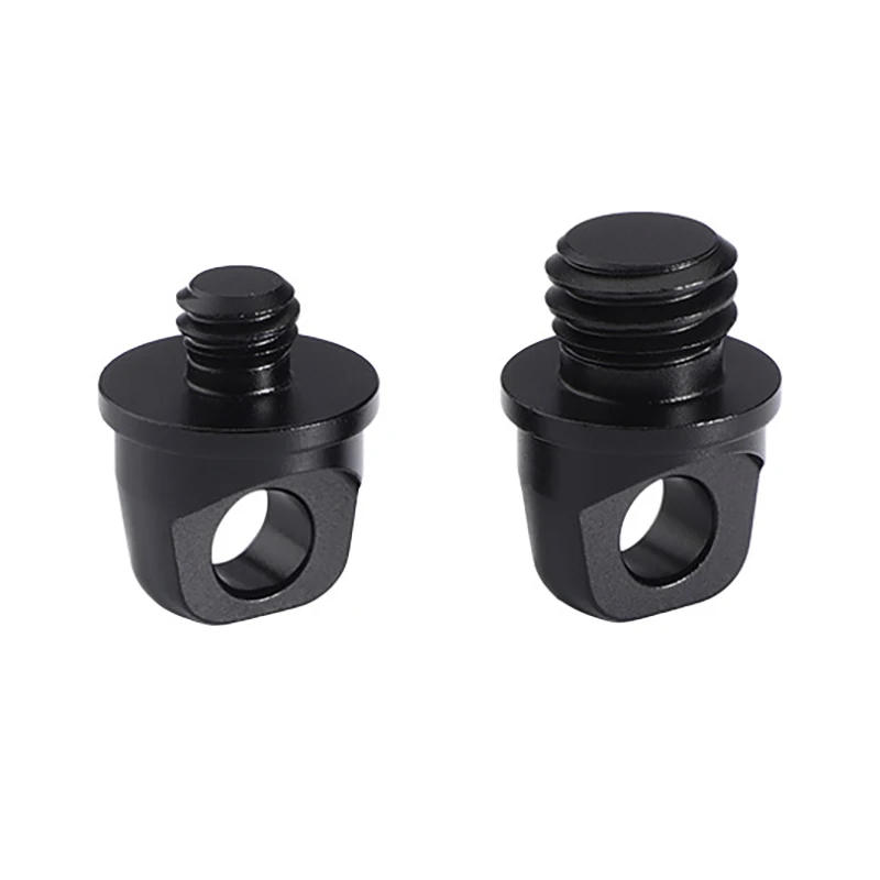 Description Picture 2 of item1/4" 3/8" Lanyard Screw D Ring Handle Shoulder Strap Mount Adapter Digital Camera Photo Studio Accessories For SLR Camera Tripod