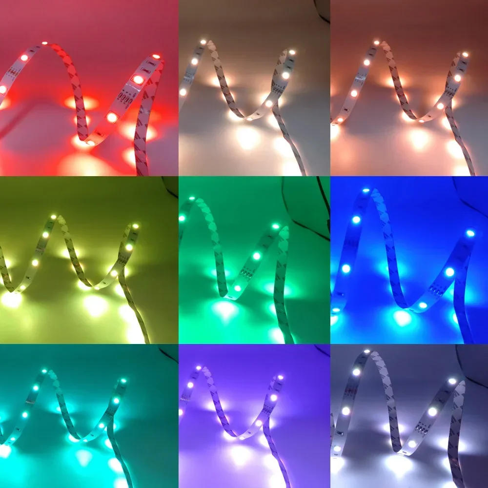 Description Picture 4 of itemUSB LED Strip Light Color RGB 5050 Bluetooth LED Lamp Tape Bedroom Decoration 5V 5m 10m 15m 20m TV Backlight For Christmas Party