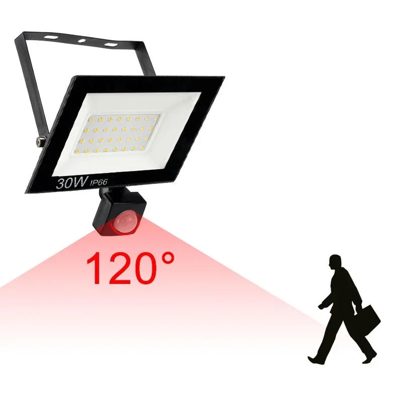 Description Picture 3 of itemLED Flood Light 100W 50W 30W 20W 10W DC 220V Outdoor IP66 Waterproof Reflector Spotlight Street Light Wall Lamp Garden Lighting