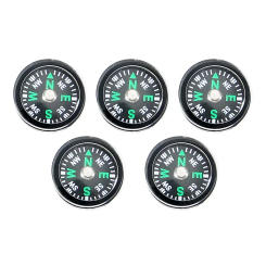 5PCS Portable Mini Compass for Camping Hiking Navigation Tools Outdoor Sports Mountaineering Survival Handheld Tactical Compass