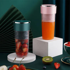 500ml Fruit Squeezer Multifunctional Electric Juice Maker Machine Portable USB Charging 1500mAh for Small Household Appliances