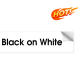 Black on White
