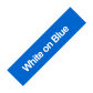 White on Blue