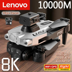 Lenovo LU200 Pro Drone 8K HD Aerial Photography Triple-Camera GPS Professional Omnidirectional Obstacle Avoidance Drone 10000M