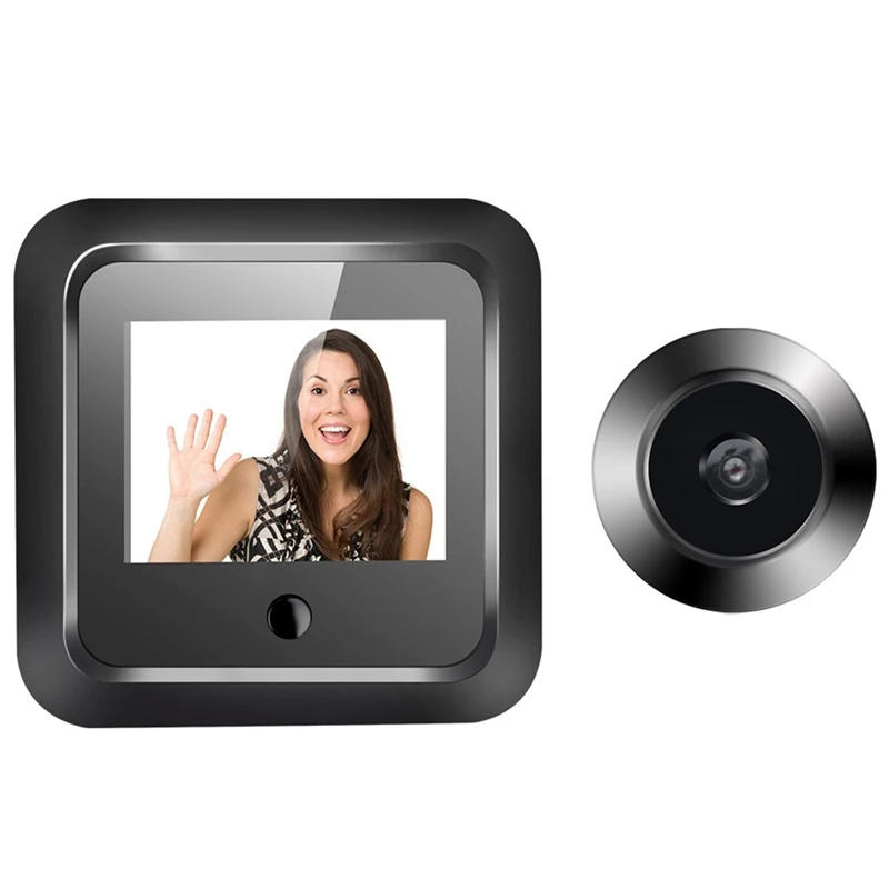 Description Picture 4 of item1Set 2.4 Inch 120° Smart Digital Door Viewer Camera Security Monitor 300000 Pixels Resolution
