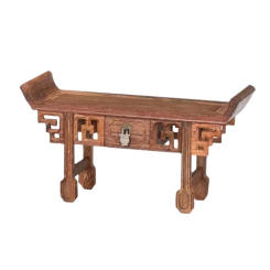 Miniature Wooden Sorting Table Coffee Tea Sets Pedestal Figurines Vase Flower Pot Display Stand Bonsai Plant Decorative Shelves