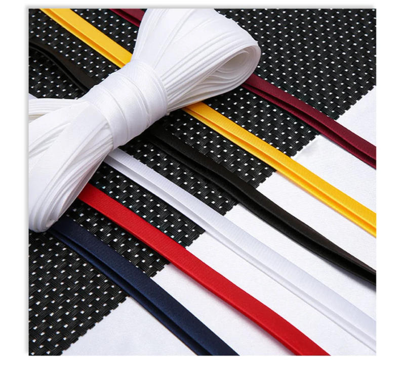 Description Picture 5 of item10M Edge Sewing Ribbon Bias Piping Cord Rope For DIY Patchwork Garment Sewing Making And Trimming Home Textile