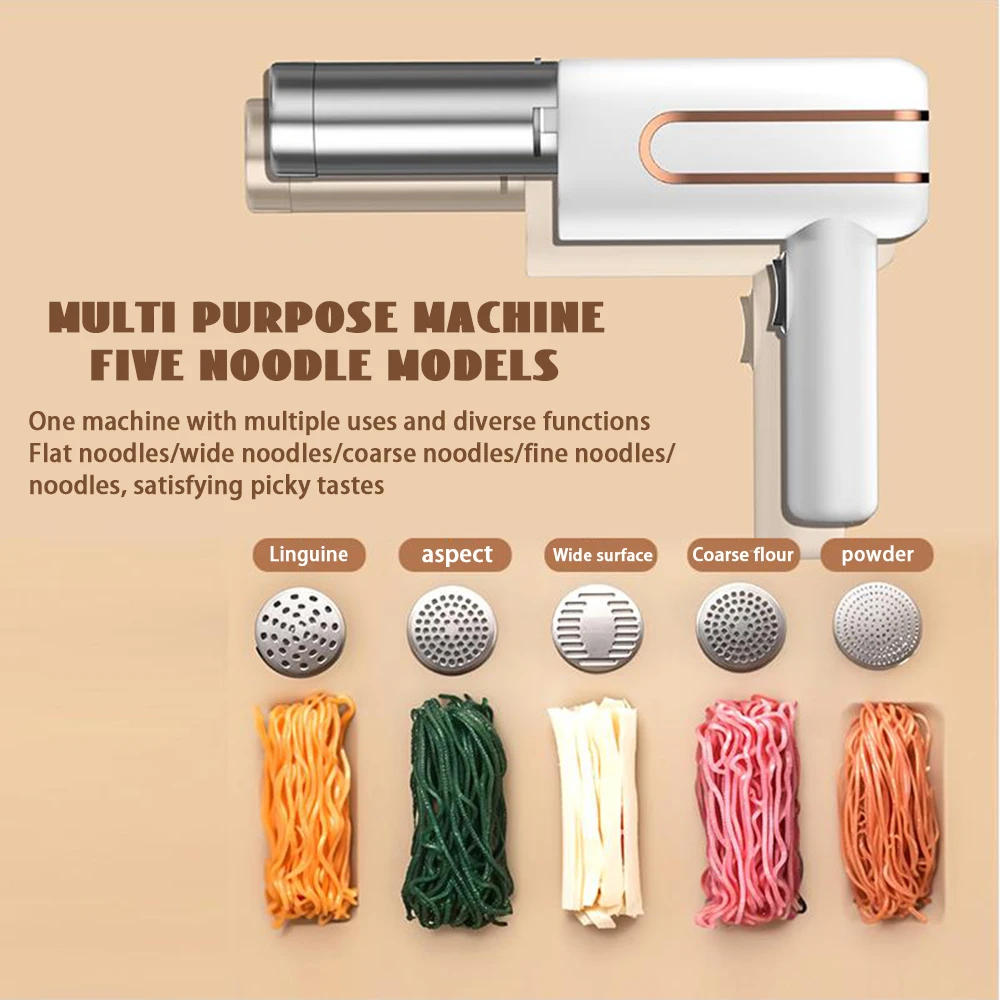 Description Picture 4 of itemElectric Noodle Making Machine Wireless Automatic Ramen Making Machine Handheld USB Automatic, Suitable for Home Kitchen.