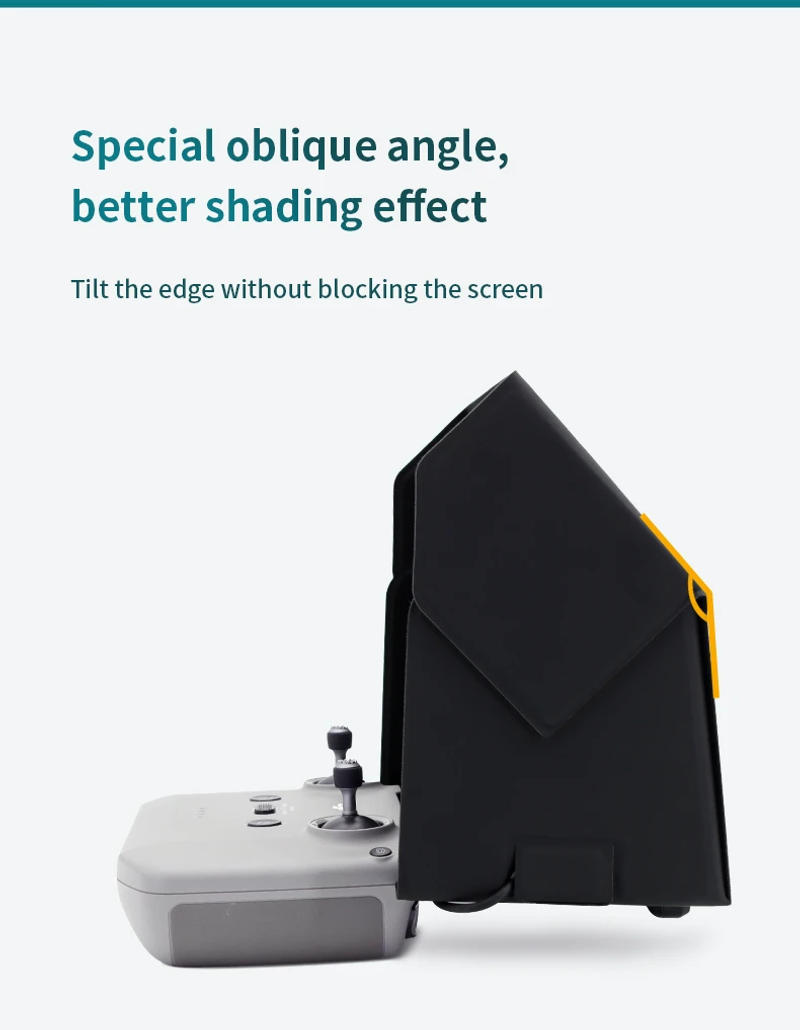 Description Picture 6 of itemPhone Sun Shade for DJI Mini 3 Pro/Air 3S/Air 2/2S/Mini 2 Remote Control Sunshade Hood Drone for RC N1/RC N2/RC N3 Accessories