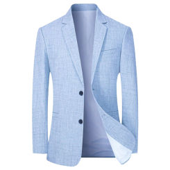 Men Thin Blazers Jackets New Male Solid Business Casual Suits Coats High Quality Man Spring Fit Blazers Jackets Coats  Men's