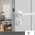 Bedroom Security Door Locks Bathroom Silent Split Mechanical Door Lock Mute Handle Deadbolt White Locks Home Furniture Hardware