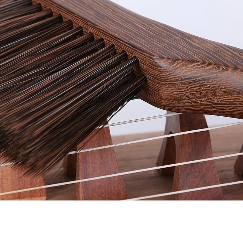 Description Picture 5 of itemGuzheng Wooden Brush Cleaning Tools Ergonomic Soft Bristles Piano Brush with Handle for Beginners Music Instrument Cleaner