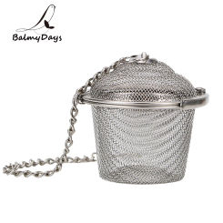 Tea Strainer Locking Tea Infuser Filter Stainless Steel Mesh Tea Ball Strainer Herb Spice Ball Infuser Diffuser Tea Accessories