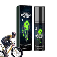 Reflective Spray Paint 100ml Bright Spray Paint For Crafts Safety Reflective Glow Spray Paint For Clothes Bicycles Skateboards