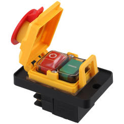 Electromagnetic Switch Magnetic Button Switch KJD12 16A 250V Power Tool Undervoltage Overload Protection Switch