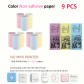 9PCS Color No-Sticky