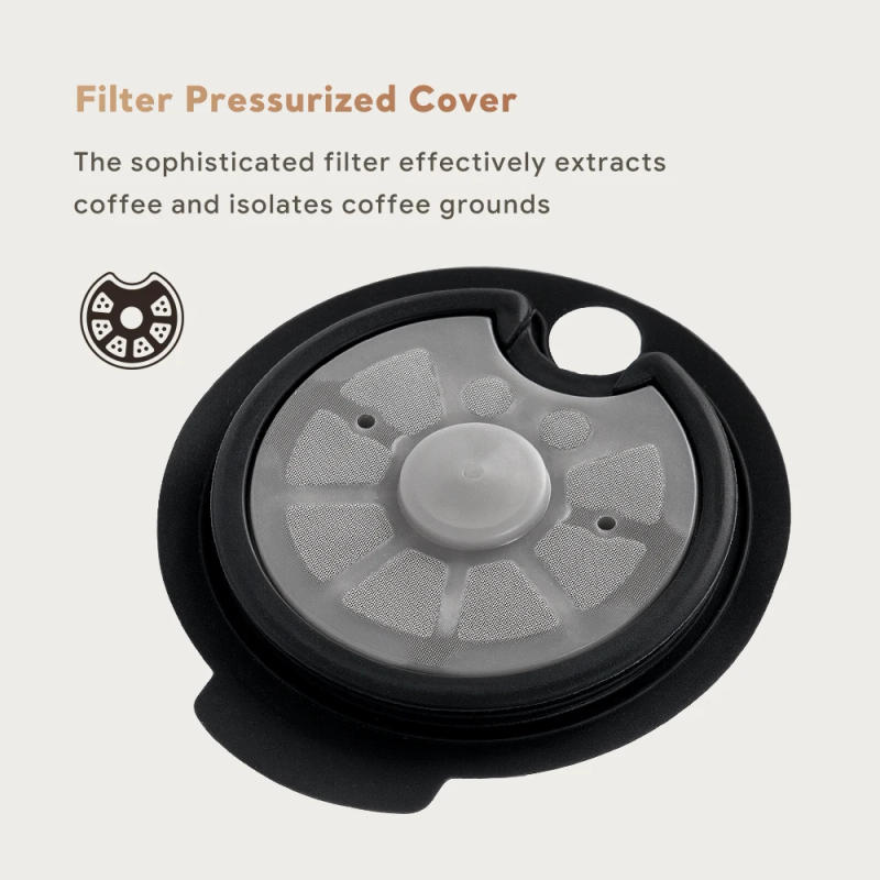 Description Picture 6 of item60/180/200/220 ML Coffee Capsule Reusable Pods for Bosch Suny Happy Vivy Tassimo Stainless Steel Refill Coffee Capsules Filters