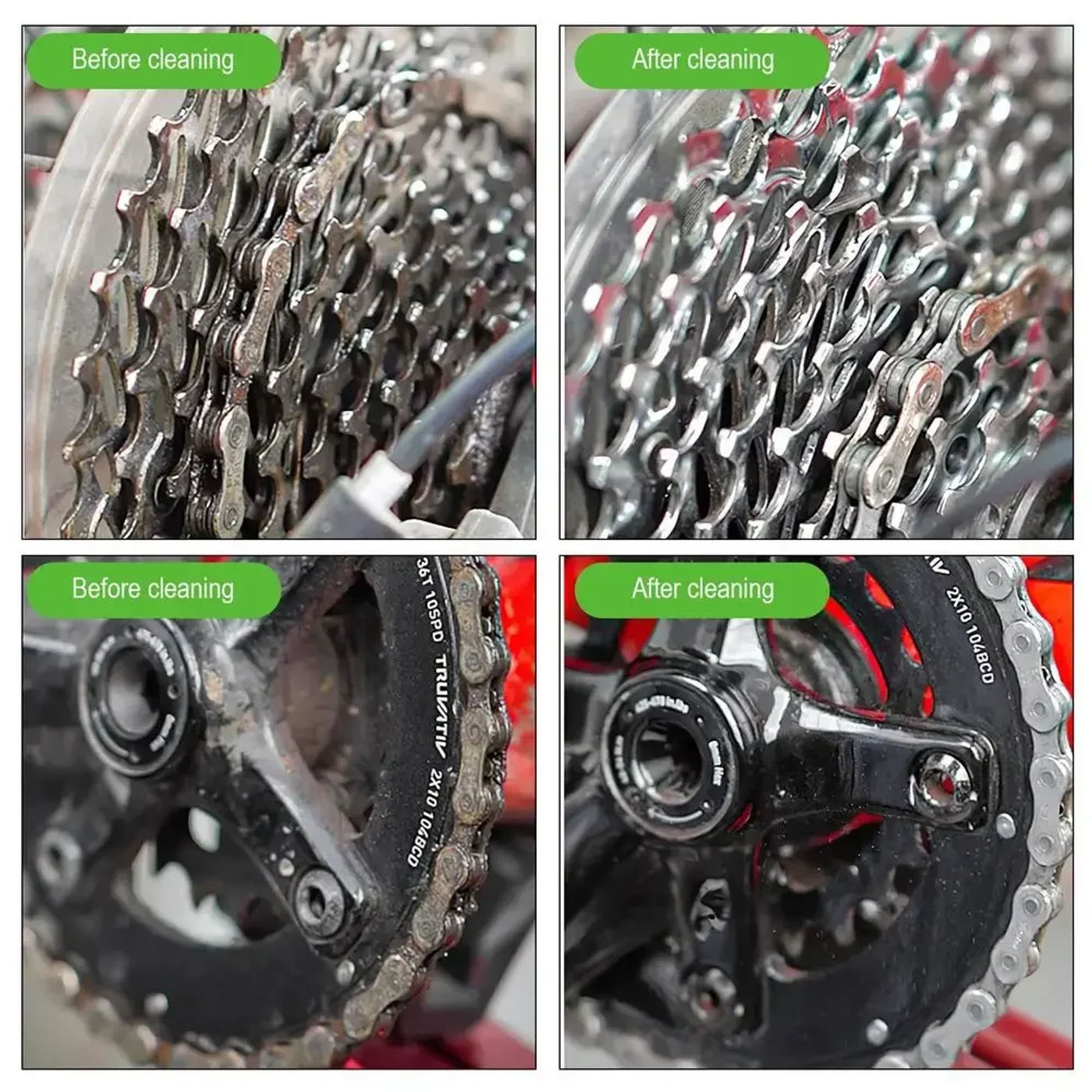 Description Picture 2 of item100ml Bike Drivetrain Cleaner Bicycle Chain Cleaning Maintenance Liquid Degreaser Spray Bike Chain Cleaner Bicycle Degreaser