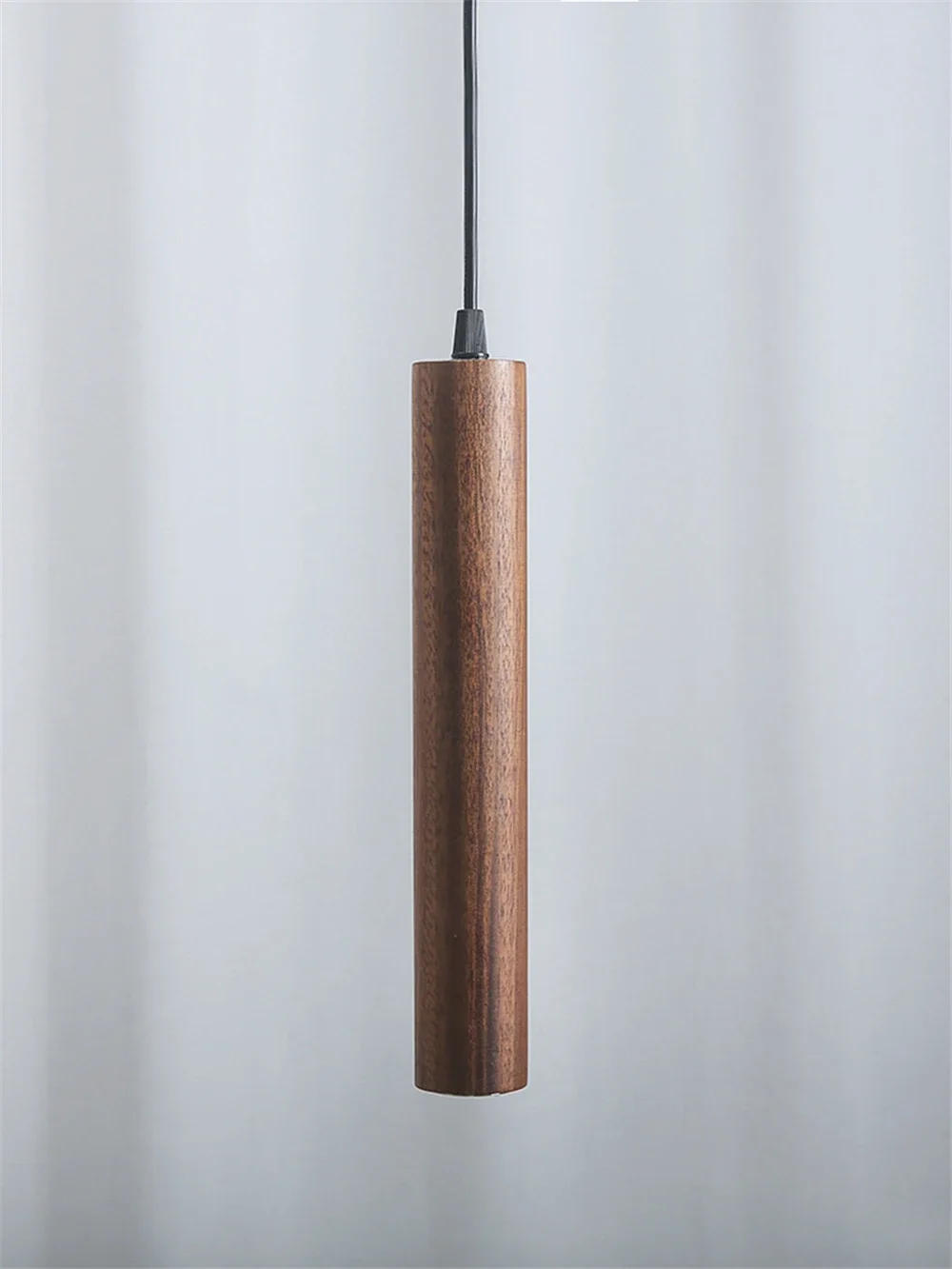 Description Picture 2 of itemNordic Ceiling Pendant Lamp Wooden Light Restaurant Creative Chandelier Light Bar Restaurant Home Decor Modern Solid Wood Lamp