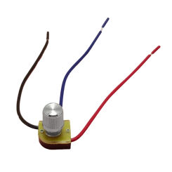 2 Circuit 3-Way Rotary Brass Knob Control Replacement Repair