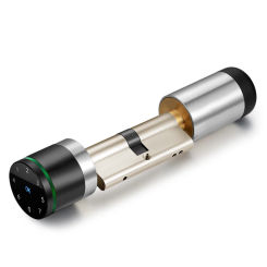 High Quality Remote Lock Euro profile password  smart lock cylinder Digital Keyless Cylinder