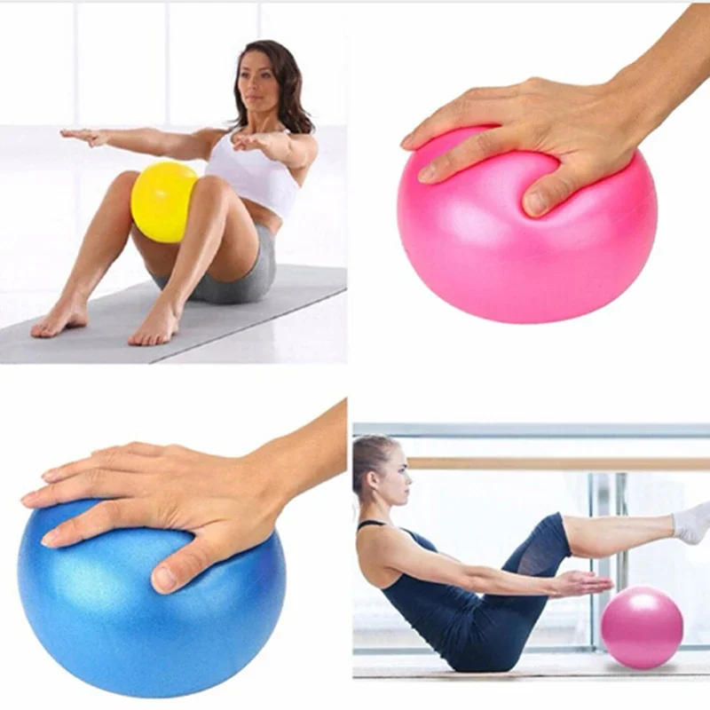 Description Picture 5 of item25cm Yoga Ball Exercise Gymnastic Fitness Pilates Ball Balance Exercise Gym Fitness Yoga Core Ball Indoor Training Equipment