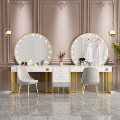 Essentials Makeup Dressing Table Nordic Multifunction Affordable Large Chairs Dressing Table Living Room Coiffeuse Furniture