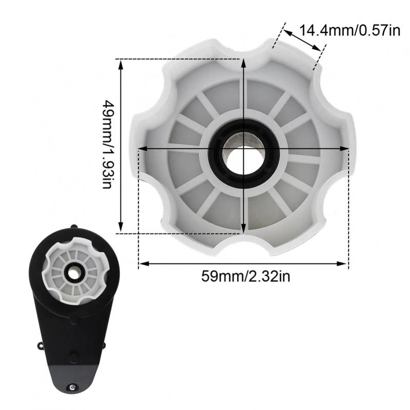 Description Picture 6 of item6V/12V/24V RS550 Kids Ride On Toys Car Motors Children Car Wheels Gearbox High Speed DC Motor for Remote Control Car SUV Parts