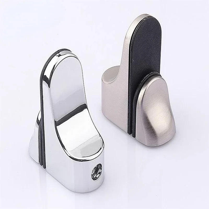 Description Picture 2 of itemGlass Shelf Bracket Clamp Solid Zinc Alloy Adjustable Wall Mount for 3-20mm Wood or Glass Shelves