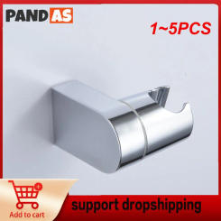 1~5PCS Wall Mounted Shower Bracket Fixed Base Wall-mounted Bathroom Accessories Shower Accessories Modern Design High Quality