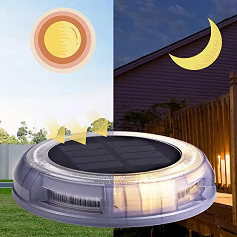 Description Picture 5 of item2/1 Pcs LED Solar Outdoor LED Lights Waterproof Solar Powered Lawn Light Garden Street Courtyard Terrace Landscape Lighting