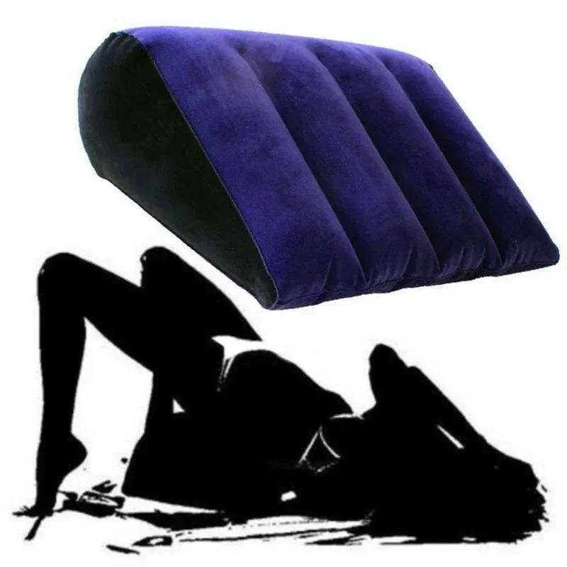 Description Picture 6 of itemInflatable Wedge Pillow Body Position Couple Sex Cushion Portable Sleeping Travel Yoga Cushion Lightweight Adult Support Pillow