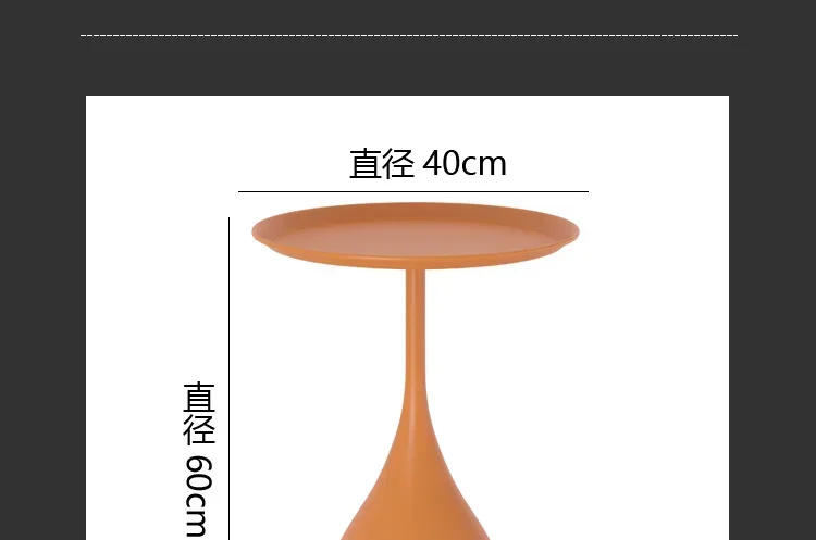 Description Picture 2 of itemSmall Round Mini Wrought Iron Side Table Sofa End Table Living Room Corner Table Home Bedside Tables